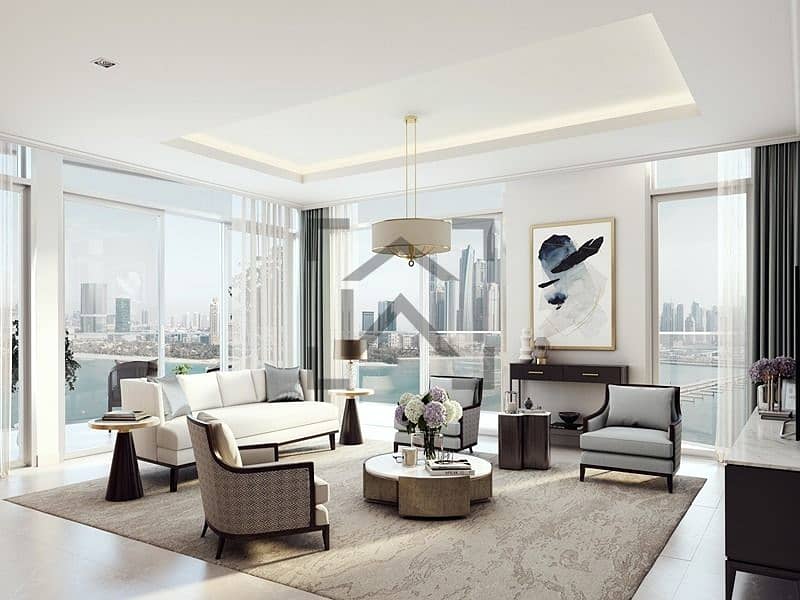 位于迪拜港，艾玛尔海滨社区，皇宫海滩公寓 1 卧室的公寓 2200000 AED - 6617498