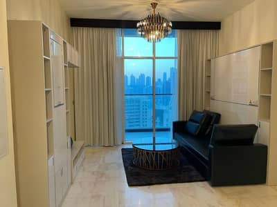 Studio for Rent in Business Bay, Dubai - High Floor | Burj Khalifa View | Vacant