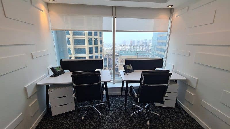 Hot Deal ! | Fully Serviced office starting AED. 2500/- Monthly all inclusive