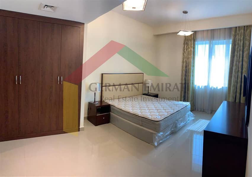 Fully Furnished two bedroom plus Maid Room , primely located in Al Qusais