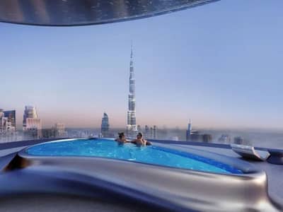 2 Bedroom Flat for Sale in Business Bay, Dubai - Elegant and Exquisite 2-Bedroom + Maid + Pool Residence at Bugatti Residences, Business Bay