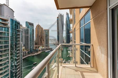 2 Bedroom Apartment for Rent in Dubai Marina, Dubai - Fantastic 2 bed in Habtoor Residence, Marina Views