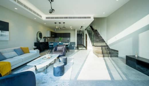 4 Bedroom Townhouse for Sale in Al Furjan, Dubai - Cavalli Finishig | 4 BR TH | End Unit | Wellingotn