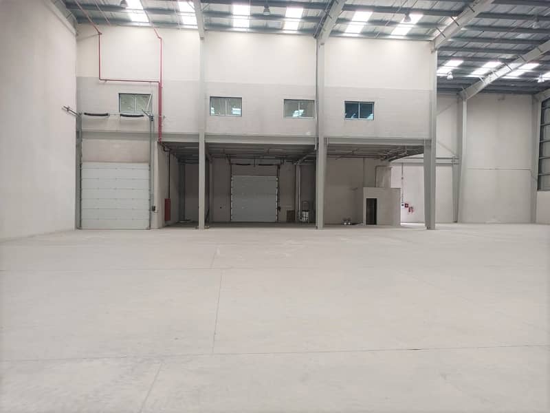 20,500 SQFT INSULATED COMMERCIAL WAREHOUSE WITH OFFICE 100 KW POWER