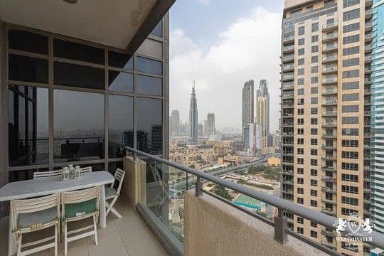 位于迪拜市中心，南岭高楼群，南岭4号大厦 2 卧室的公寓 25000 AED - 5894027