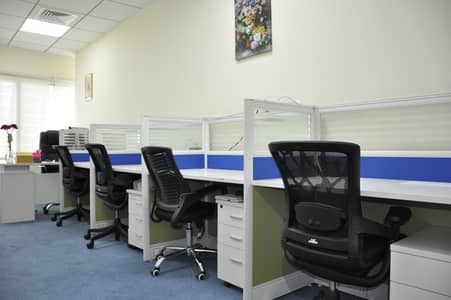 Office for Rent in Business Bay, Dubai - Spacious and well-designed office space available for rent