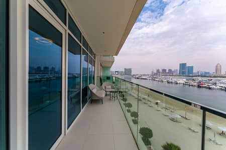 3 Cпальни Апартамент в аренду в Дубай Харбор, Дубай - Квартира в Дубай Харбор，Эмаар Бичфронт，Санрайз Бей，Тауэр Санрайз Бей 1, 3 cпальни, 33500 AED - 7305680
