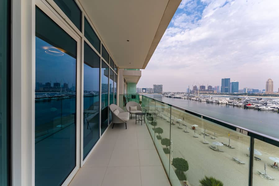 位于迪拜港，艾玛尔海滨社区，日出海湾公寓，日出海湾1号塔楼 3 卧室的公寓 33500 AED - 7305680