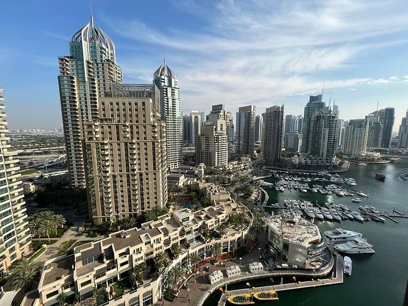 位于迪拜码头，滨海之门，滨海之门1号 1 卧室的公寓 2500000 AED - 6978789