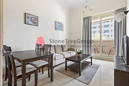 1 Bedroom Flat for Rent in Dubai Marina, Dubai - Near Metro | Furnished 1BR | Dream Tower 1