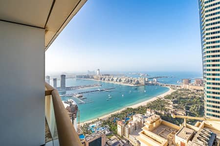 1 Bedroom Apartment for Rent in Dubai Marina, Dubai - Magnificent Views | Expansive Layout | High Floor