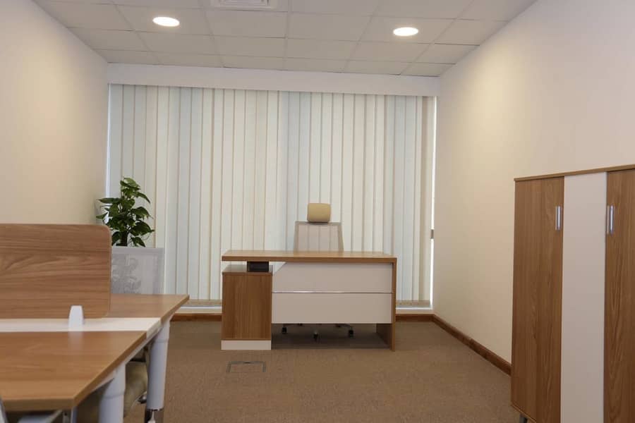 Available Office! Best Option to Start Up Business l Fully Furnished l Free Utilities