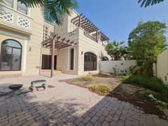 Beautifully presented: 4 bedrooms semi-independent villa + maid room + study room + garden for rent in Mudon