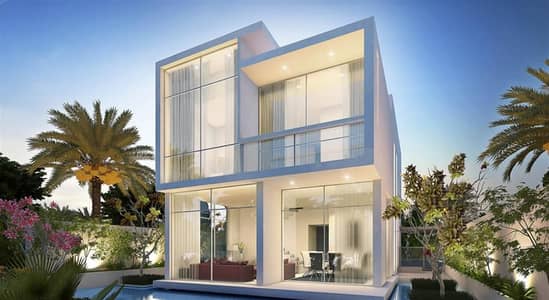 Plot for Sale in DAMAC Hills 2 (Akoya by DAMAC), Dubai - Built 3BR Independent Villa on Freehold Golfcourse Community