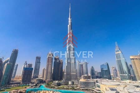 2 Bedroom Flat for Rent in Downtown Dubai, Dubai - Vacant | Full Burj and Fountain View |