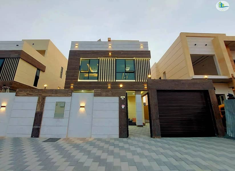 Corner villa, two streets, freehold for life, with easy monthly installments, in Al-Yasmine area, opposite the entrance to Al-Rahmaniyah