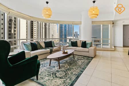 2 Bedroom Apartment for Rent in Dubai Marina, Dubai - 2 B/R Apt in the Heart of Marina, Sahab Tower