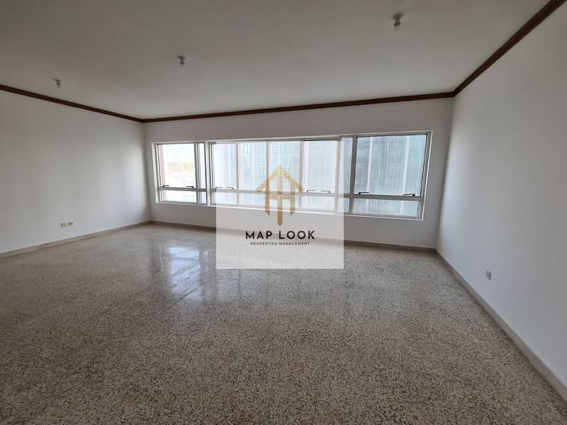 Spacious 3 Bedrooms+ Maid room+ Laundry Room Available 74,999 Located Airport Road