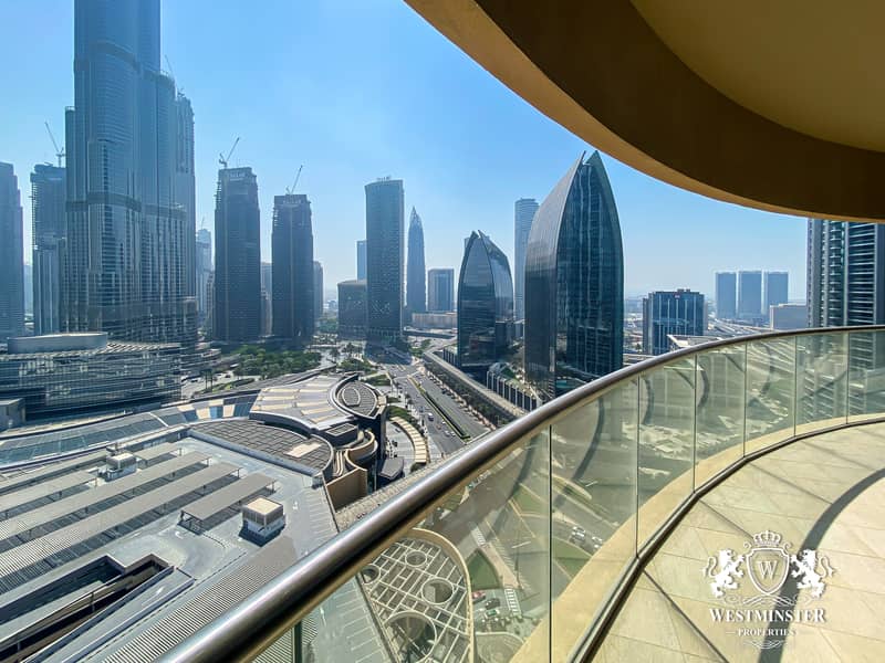 位于迪拜市中心，迪拜谦恭购物中心 2 卧室的公寓 65000 AED - 5473513