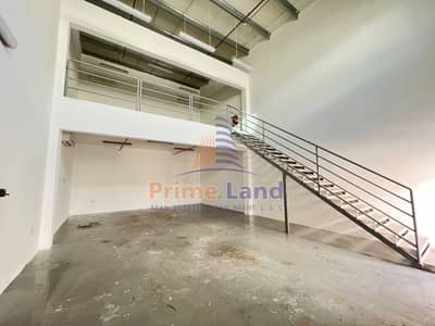 Warehouse for Rent in Mussafah, Abu Dhabi - 180Sqm Brand new warehouse with Mezzanine  + A/C