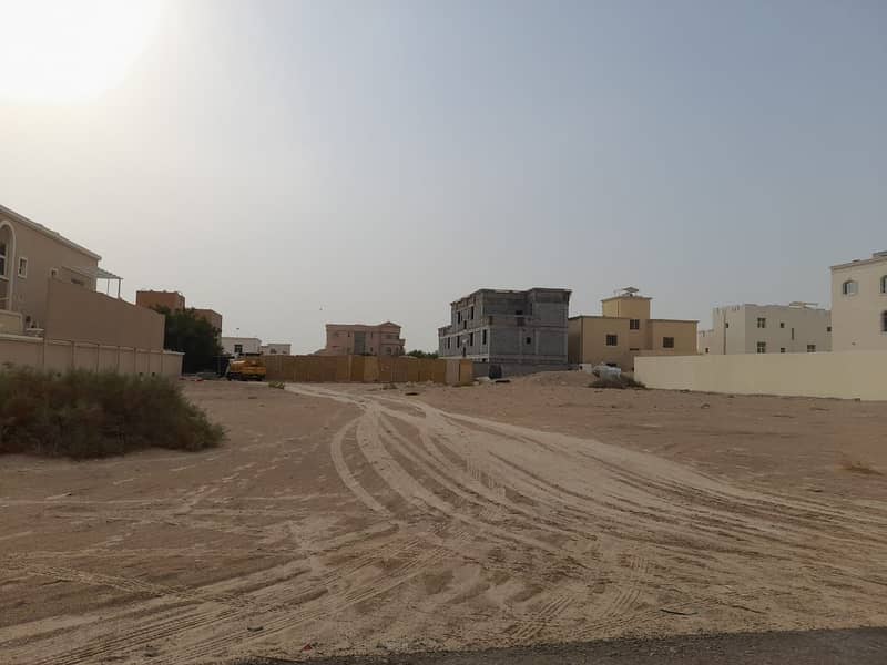For sale corner residential land in Al Rahba N