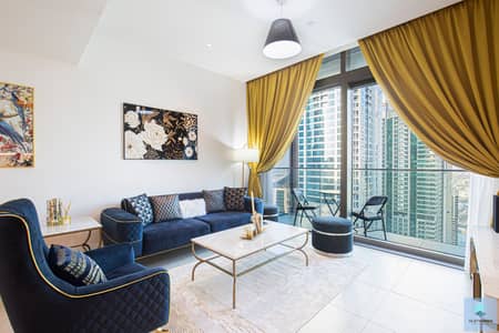 1 Bedroom Flat for Rent in Dubai Marina, Dubai - High Floor / Great Amenities / Tastefully Furnished