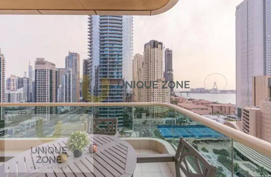 位于迪拜码头，皇家海洋塔楼 2 卧室的公寓 2490000 AED - 7360564
