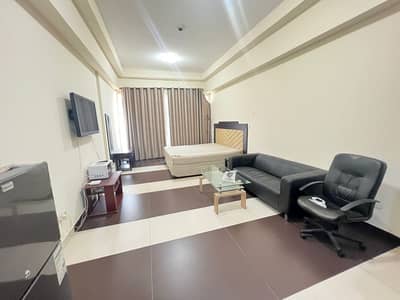 A  spacious fully furnished studio available for rent