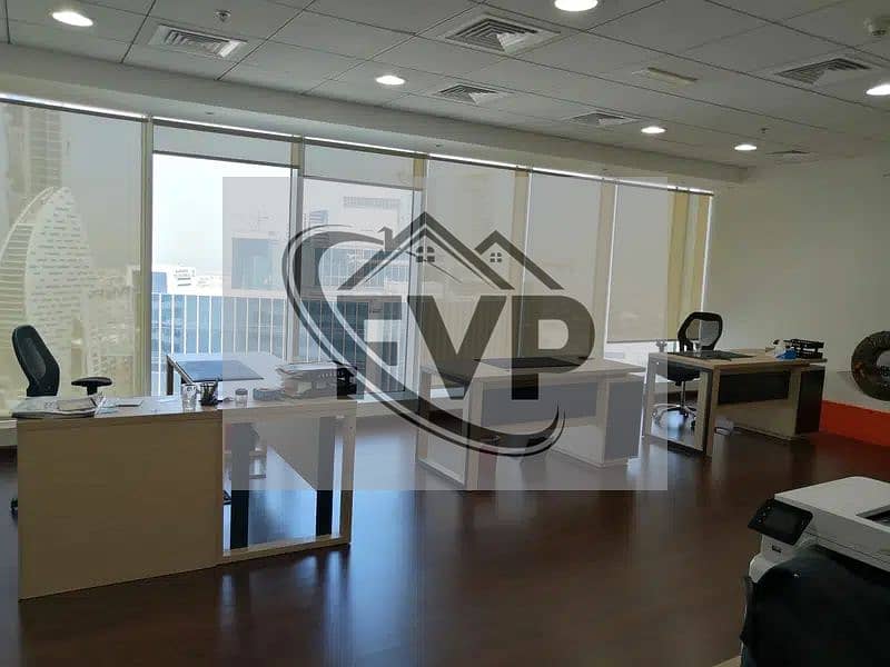 Fully Furnished Office  |  Near Metro |  High Floor