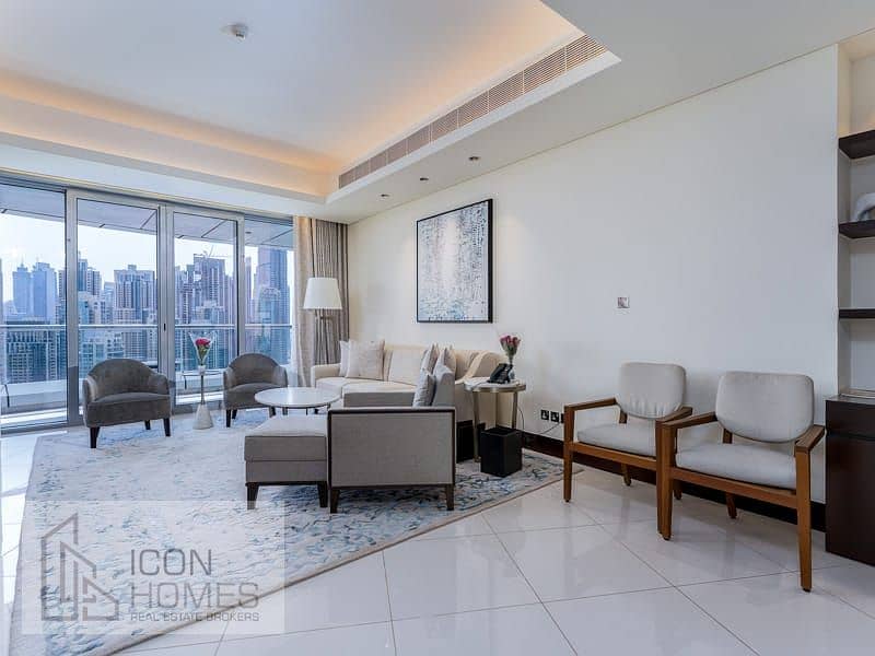 位于迪拜市中心，谦恭市中心酒店（湖畔酒店） 2 卧室的公寓 440000 AED - 5698095