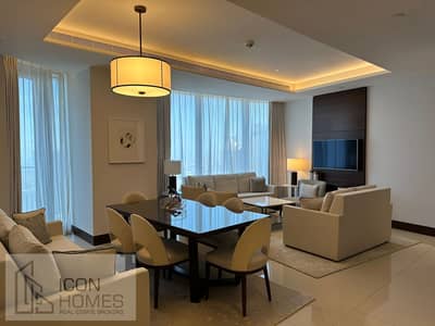 2 Bedroom Hotel Apartment for Rent in Downtown Dubai, Dubai - Sky View Elegance: Luxurious 2-BR at The Address Residence