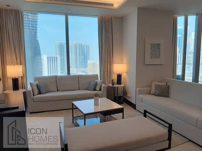 شقة فندقية 3 غرف نوم للايجار في وسط مدينة دبي، دبي - شقة فندقية في العنوان ريزدينسز سكاي فيو 1،العنوان ريزيدنس سكاي فيو،وسط مدينة دبي 3 غرف 450000 درهم - 7520317