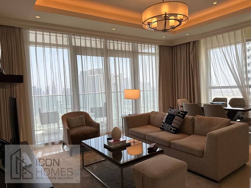 位于迪拜市中心，谦恭公寓喷泉景观综合体，谦恭喷泉景观1号大厦 3 卧室的酒店式公寓 750000 AED - 7620070