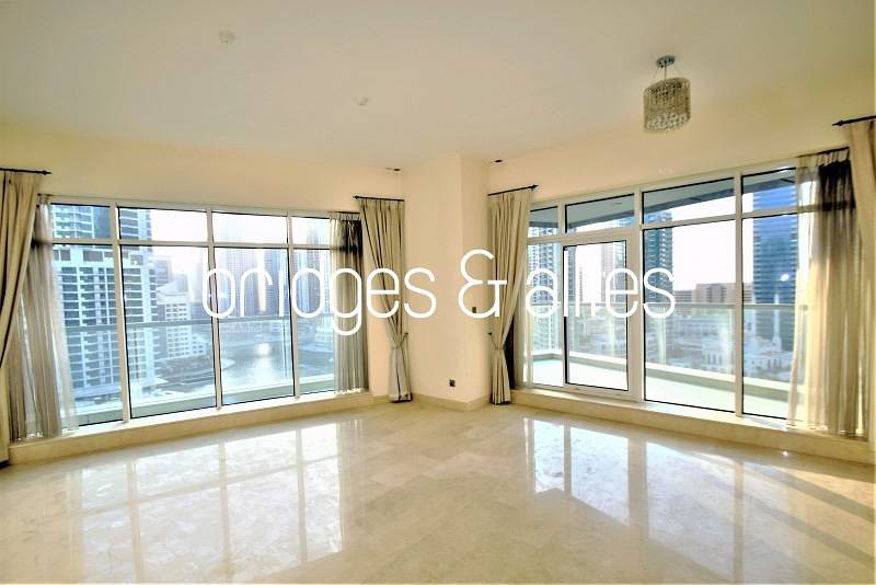 SPECTACULAR 3 BED + MAIDS W/ MARINA VIEW