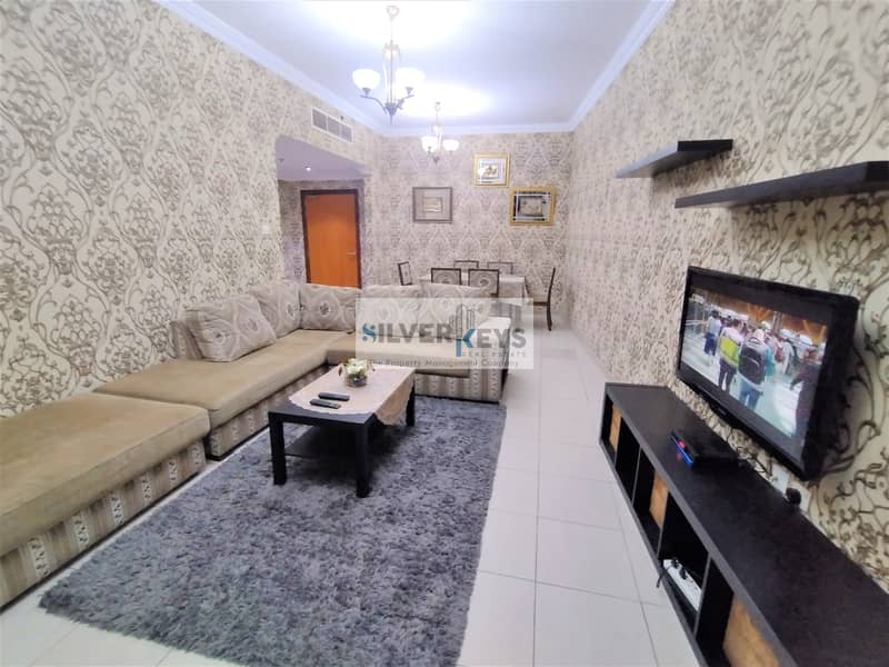 FULLY FURNISHED + ALL AMENITIES + GREAT LOCATION OF INTERNATIONAL CITY - READY FLAT