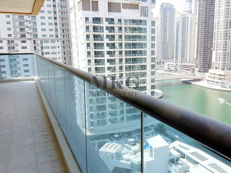 Huge Balcony |  Marina View | Near Metro