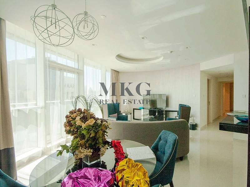 Modern Design Furnished 2BR|Flexible Cheque