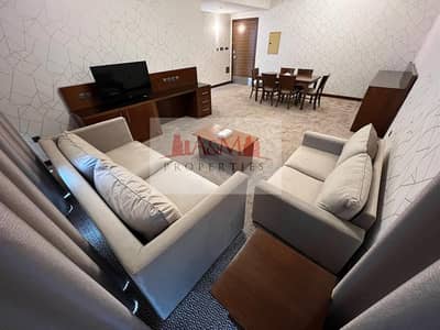 2 Bedroom Apartment for Rent in Danet Abu Dhabi, Abu Dhabi - Fully Furnished | 2-Bedroom Apartment with Premium Amenities for AED 12,500 Monthly. !