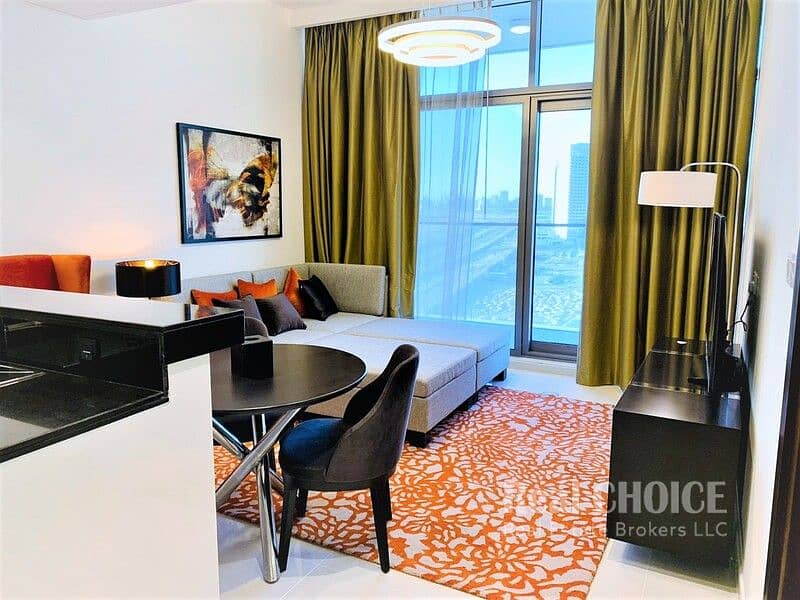 High Floor | Fully Furnished 1 Bed | Golf View