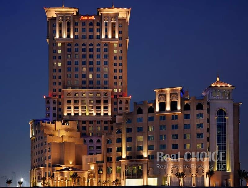 Апартаменты в отеле в Аль Джадаф，Апартаменты Марриотт Экзекьютив, 2 cпальни, 220000 AED - 6529476