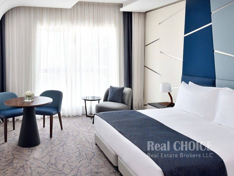 位于迪拜市中心，迪拜市中心欧文比克酒店公寓 的酒店式公寓 150000 AED - 7407303