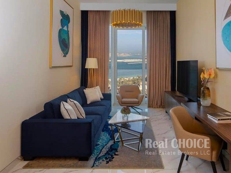 位于迪拜媒体城，迪拜阿瓦尼棕景套房酒店 3 卧室的酒店式公寓 370000 AED - 6451513