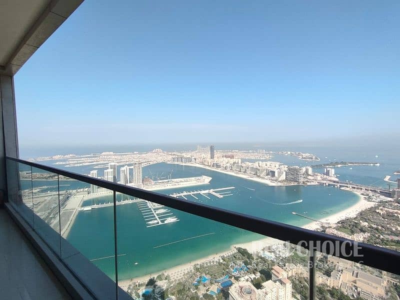 位于迪拜码头，海洋塔楼 4 卧室的公寓 4500000 AED - 5519131