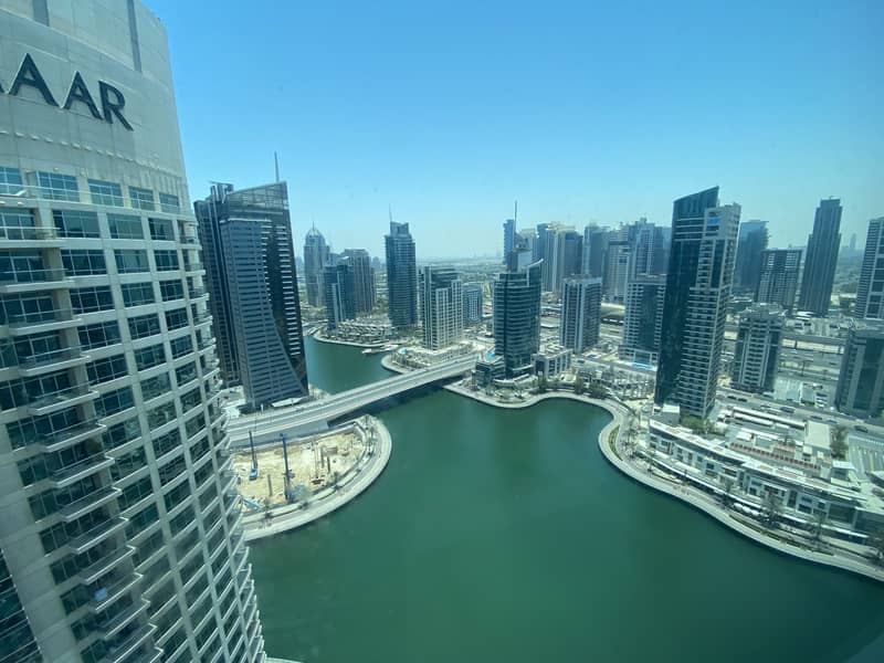 Furnished with full marina view Furnished with full marina view