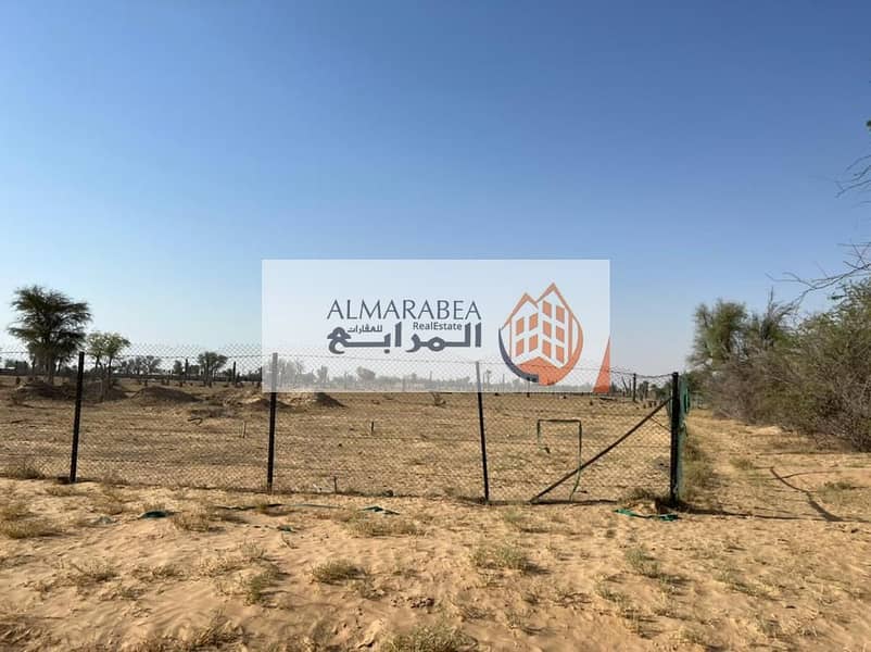 Agricultural land special location for sale  in Al Madame / Al Hosoun area in Sharjah