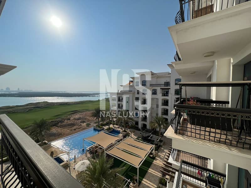 Golf & pool view | With kitchen appliances  | With Balcony