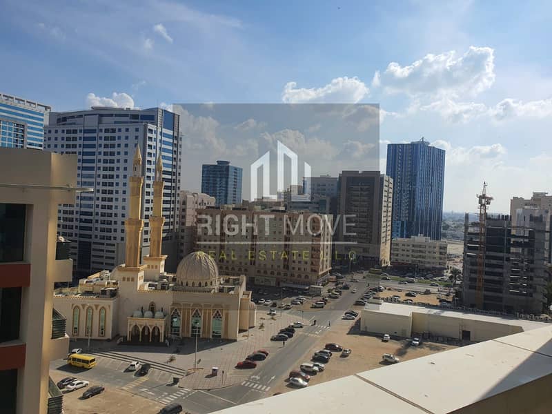 OPEN CITY VIEW 1BHK FLAT AVAILABLE FOR RENT IN AJMAN ONE TOWERS