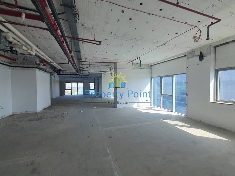 422 SQM Office Space for RENT | Amazing Views | Spacious Layout | Shell and Core | Al Bateen