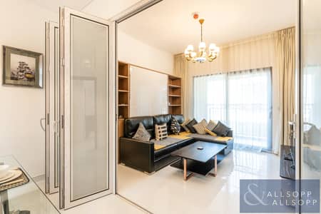 1 Bedroom Flat for Rent in Arjan, Dubai - Living Area