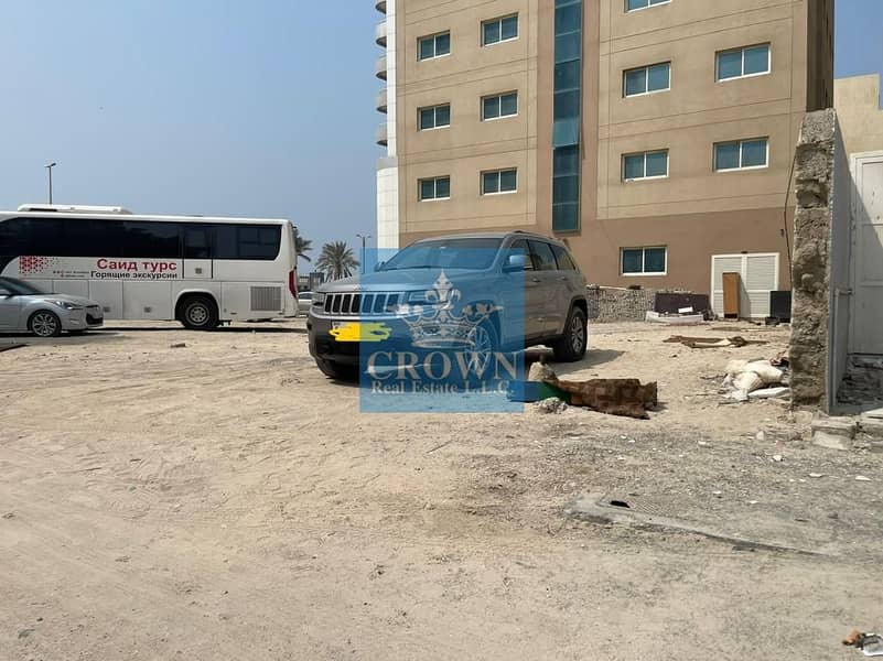 5300 SQ FT G+6 FLOOR PERMISSION BUILDING PLOT IN RUMAILAH VERY CLOSE TO AJMAN BEACH